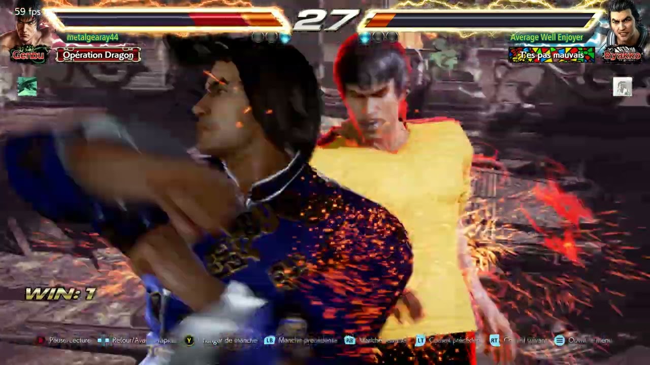 Tekken 7 Bruce Lee VS Jackie Chan