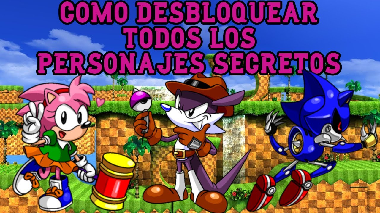 SRB2 v2.2 - Como desbloquear a todos los personajes secretos