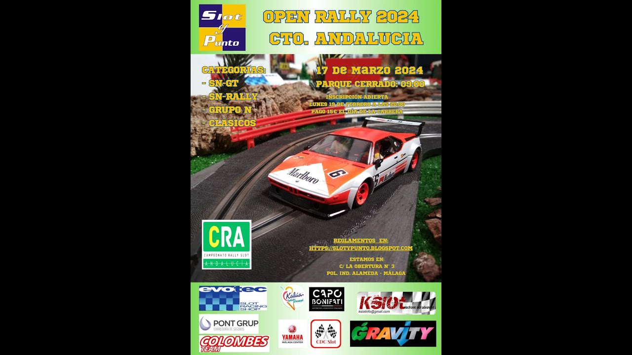 Open de Rallyslot - Club Slot y punto 2.0 (Málaga)