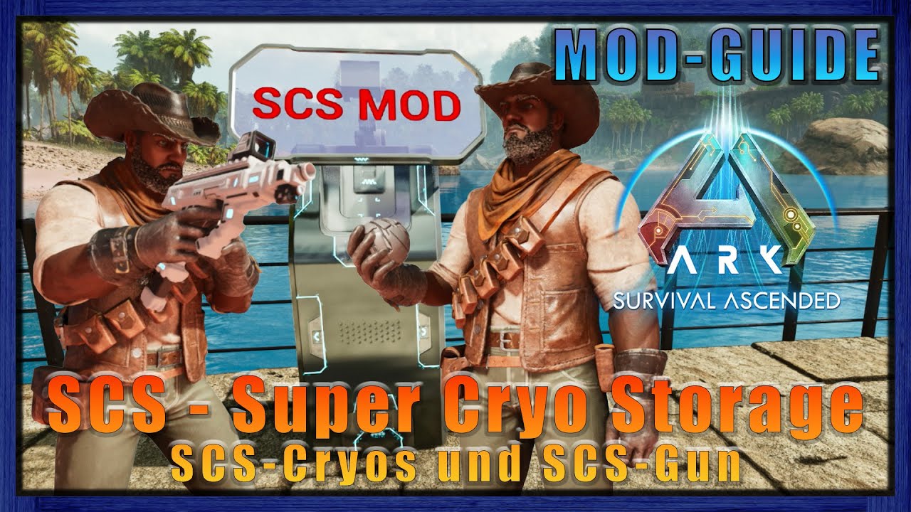 Super Cryo Storage erklärt! 🧊 Cryos & Cryo Gun | Freischalten, Crafting & Basics | ARK ASA