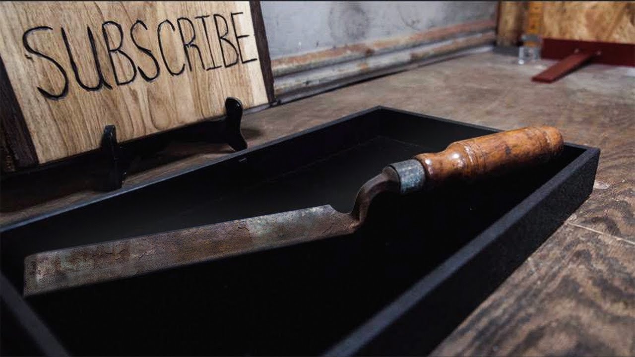 Old Tool, New Life | Restoring a Curved Chisel