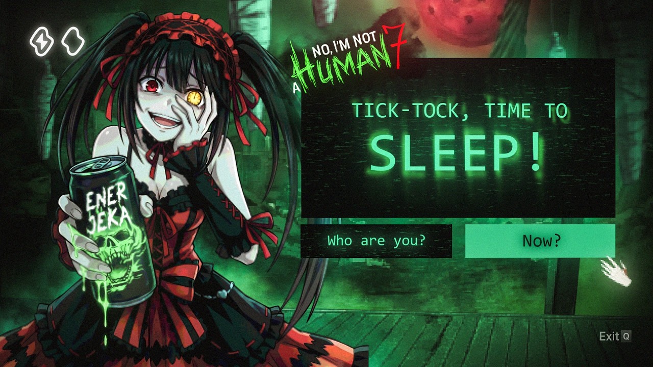 No, I'm Not a Human (Anime Version 7) - TSUKUYOMI ENDING - LUA PEGADO (SUPER SLOWED)