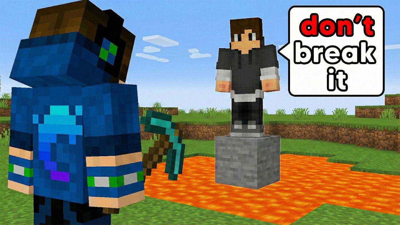 Быть СЛИШКОМ МИЛЫМ, чтобы сбивать с толку друзей в Minecraft…