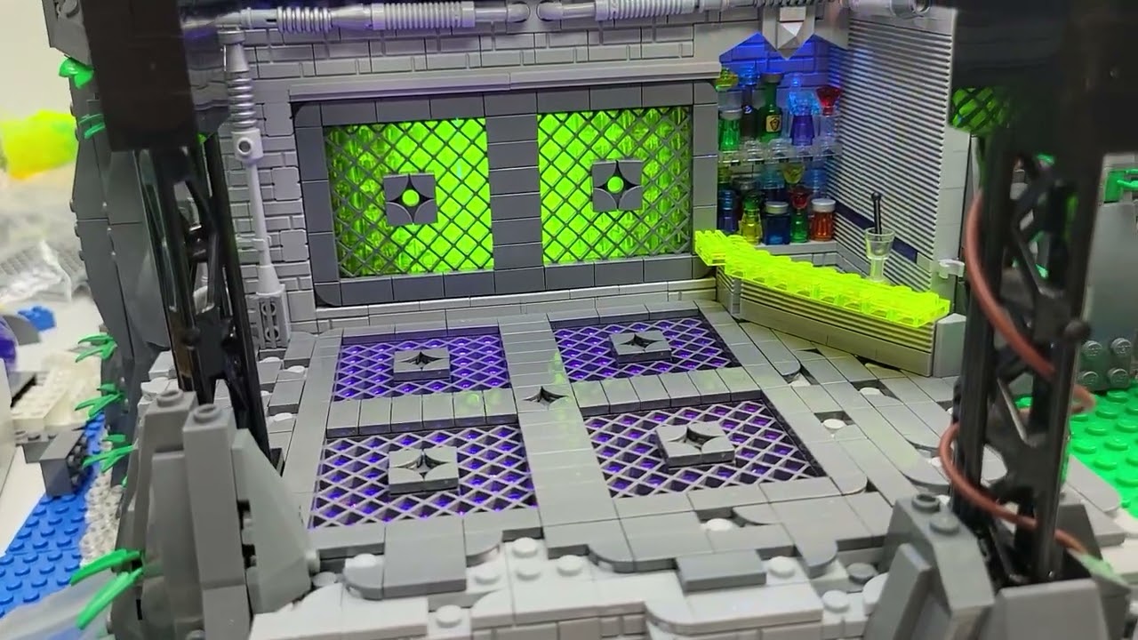 Lego Cyberpunk City WIP Update #1