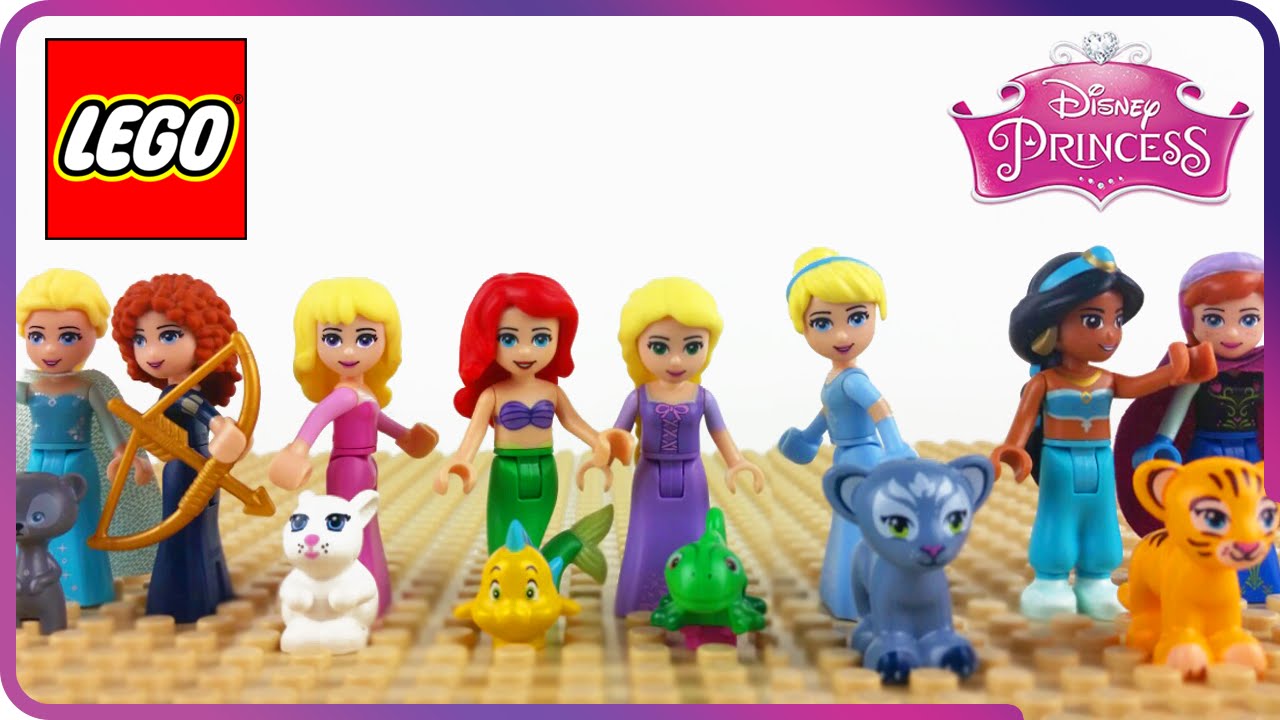 ♥ LEGO Disney Princess GREAT ADVENTURES (Rapunzel, Cinderella, Ariel, Frozen...)