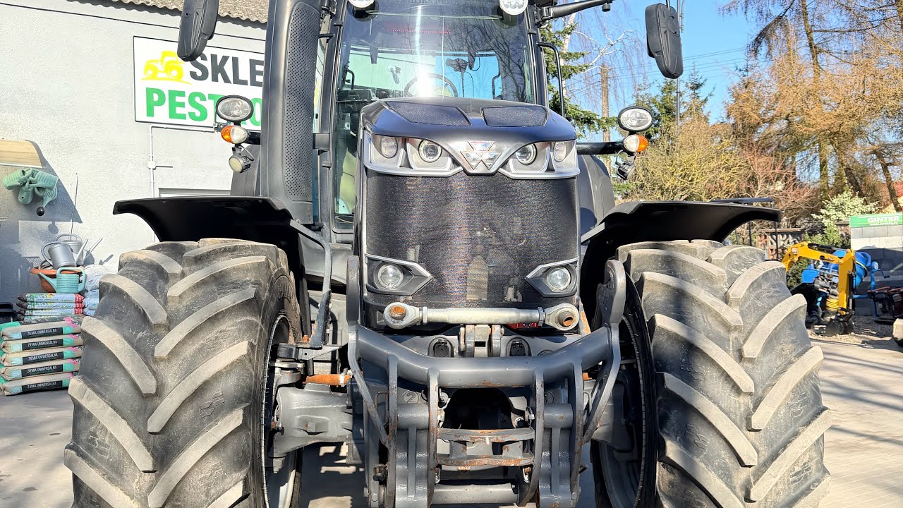 Massey Ferguson 8740S! Czarny! 2019 rok, 8400cm3 400 KM SISU! Nowe opony! Prezentacja/review