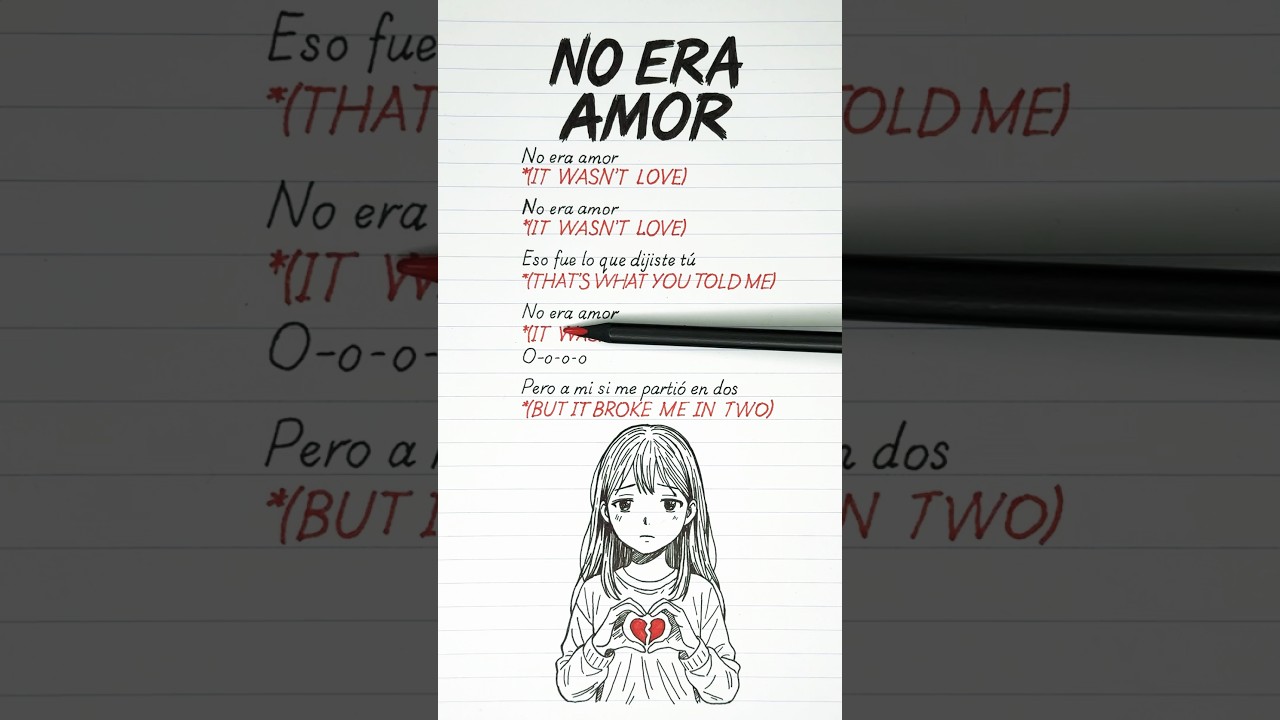 💔 NO ERA AMOR &ndash; DJ Asul (Lyrics + English Translation) TikTok Viral Phonk