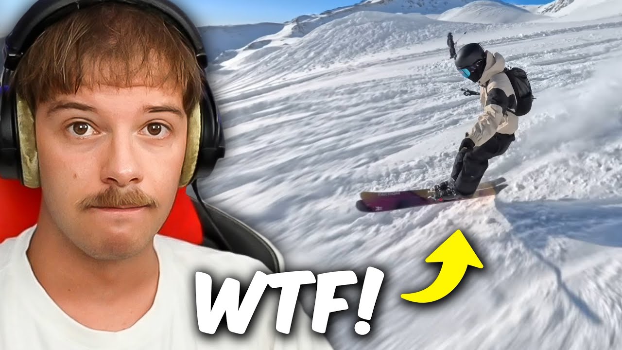 Er macht die BESTEN Skivideos der WELT 🏔 Aditotoro Reaction