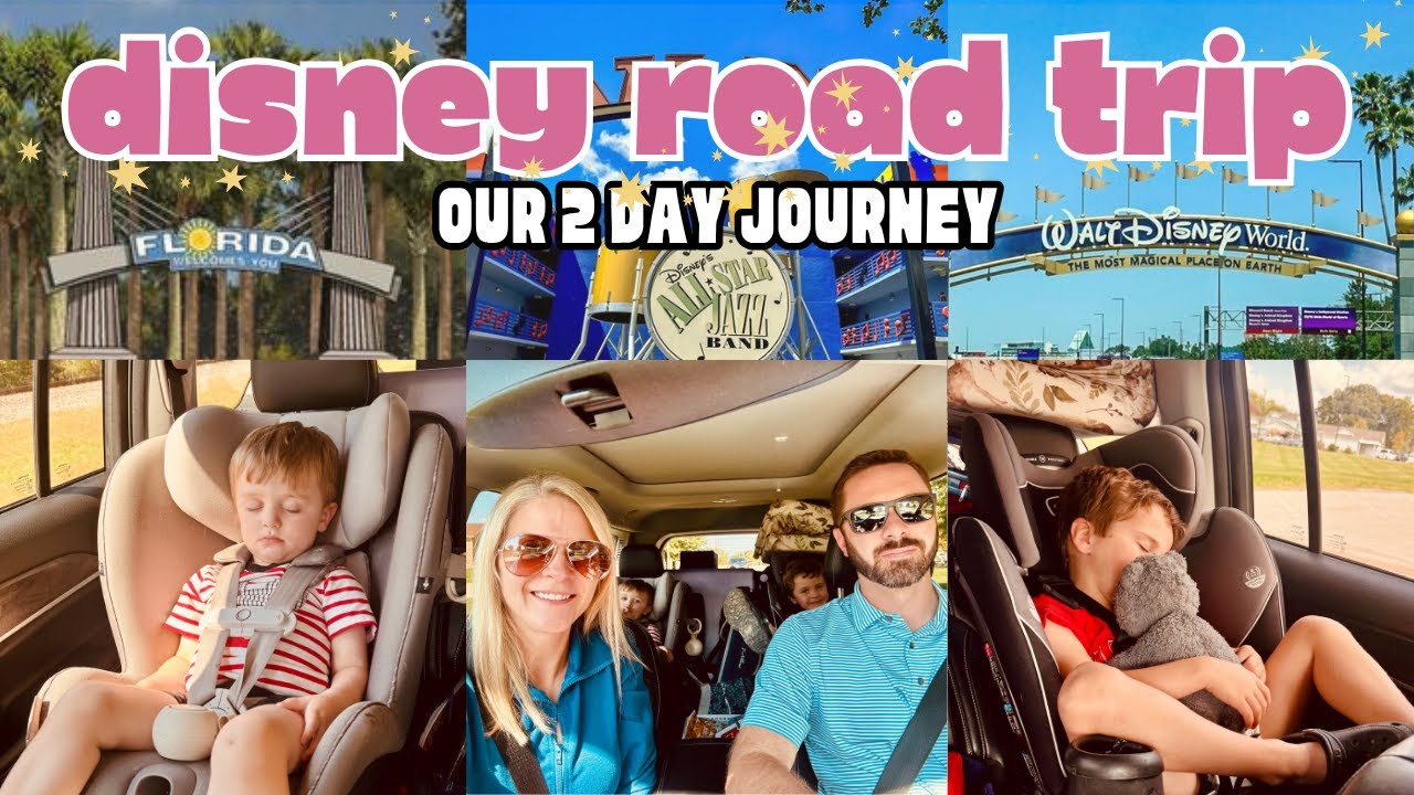 Road to Disney! Family Road Trip + Arrival at All-Star Music Resort