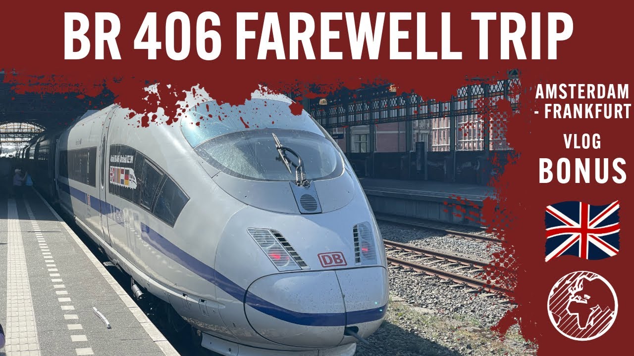 The ICE 3M / BR 406 Farewell Trip | Bonusvlog