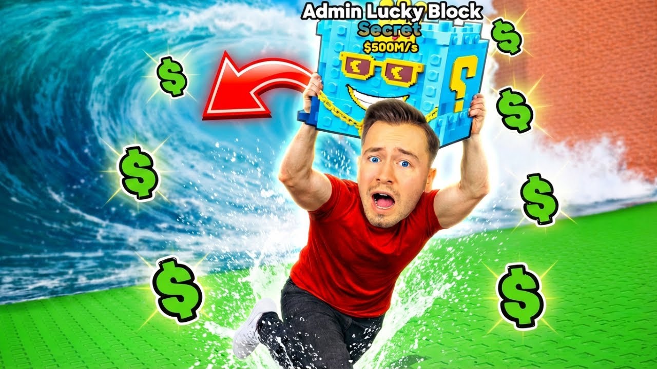Ich ENTKOMME einem BRAINROT TSUNAMI in ROBLOX!🌊