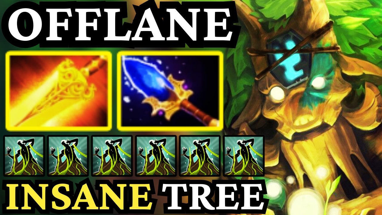 🔥 TREANT PROTECTOR Offlane OP — 8000 MMR Teamfight Control! ⚡ Dota 2 Offlane