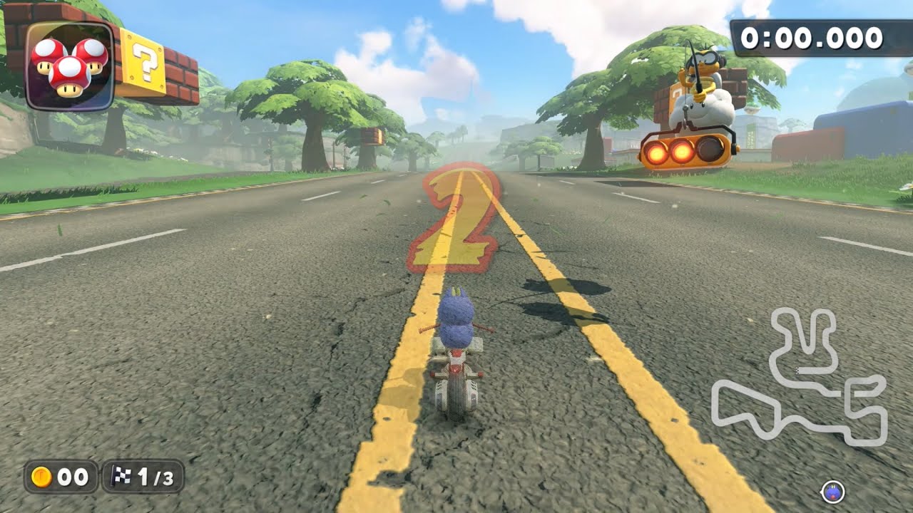 (glitch)Mario Circit 𝐗 -6:45.551- Minazuki🇯🇵【マリオカートワールド】