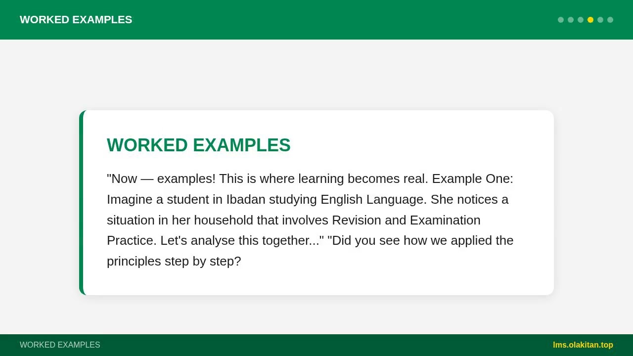 JSS 2 English Language - Revision and Examination Practice | Nigerian Curriculum