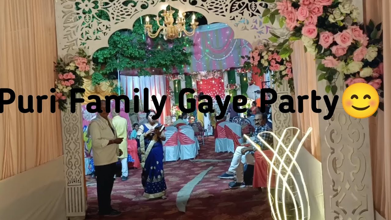 Puri Family Gaye Party 🥳