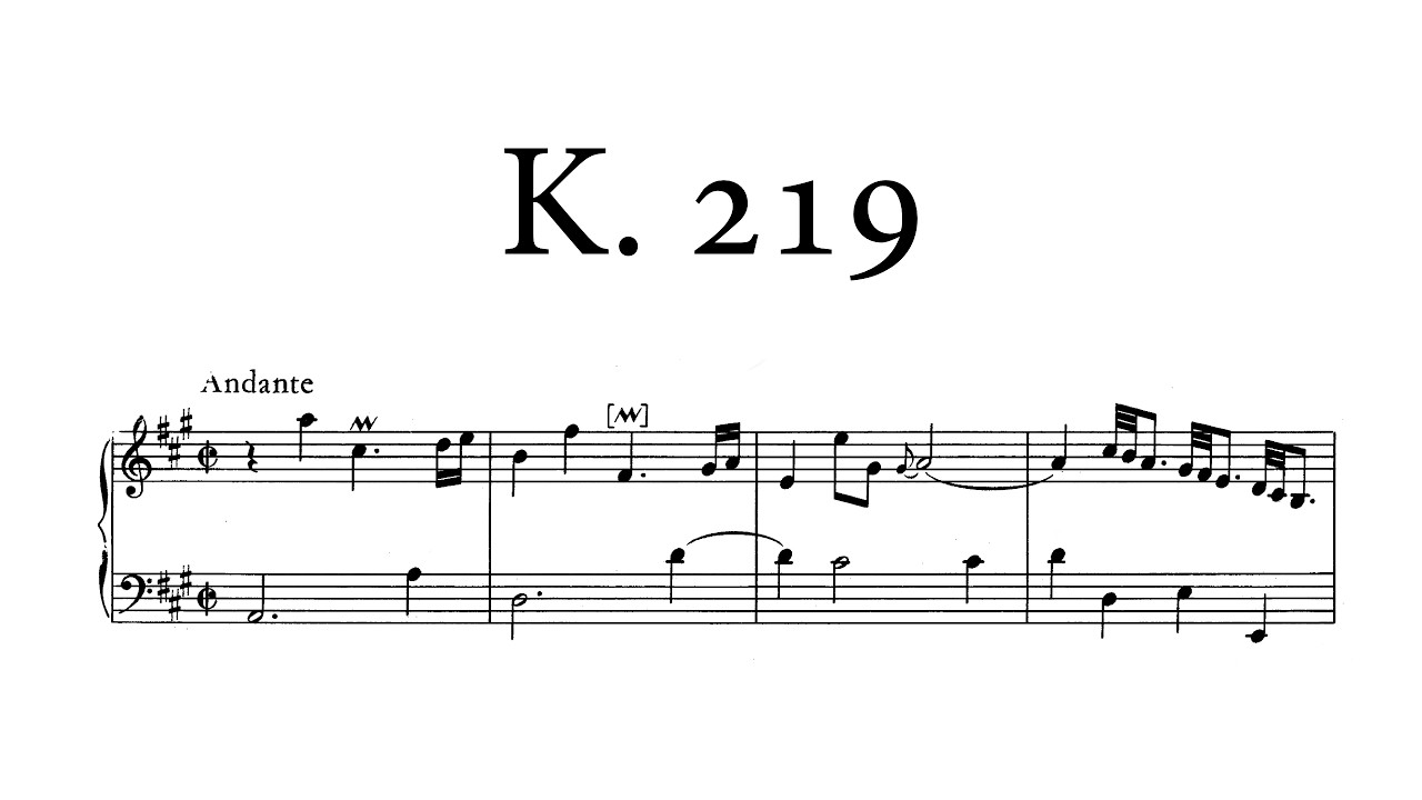 D. Scarlatti - Sonata in A major, K.219 (Jitka Čechová)