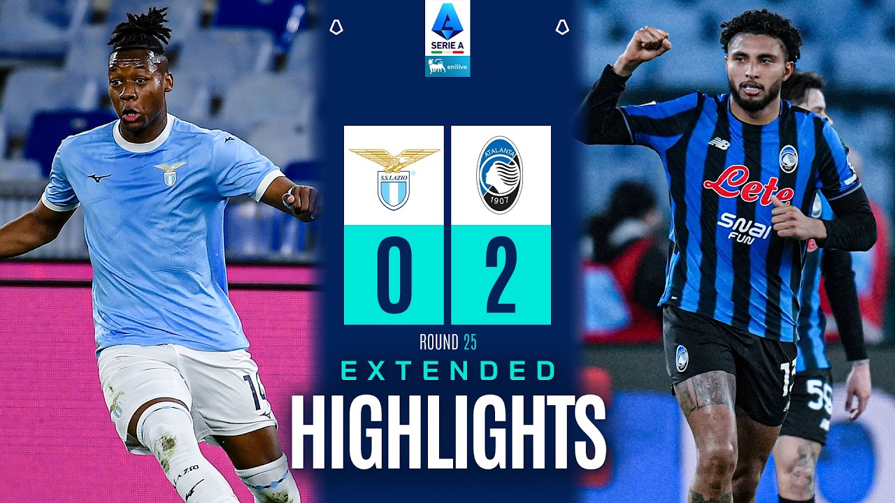 LAZIO-ATALANTA 0-2 | EXTENDED HIGHLIGHTS | SERIE A 2025/26
