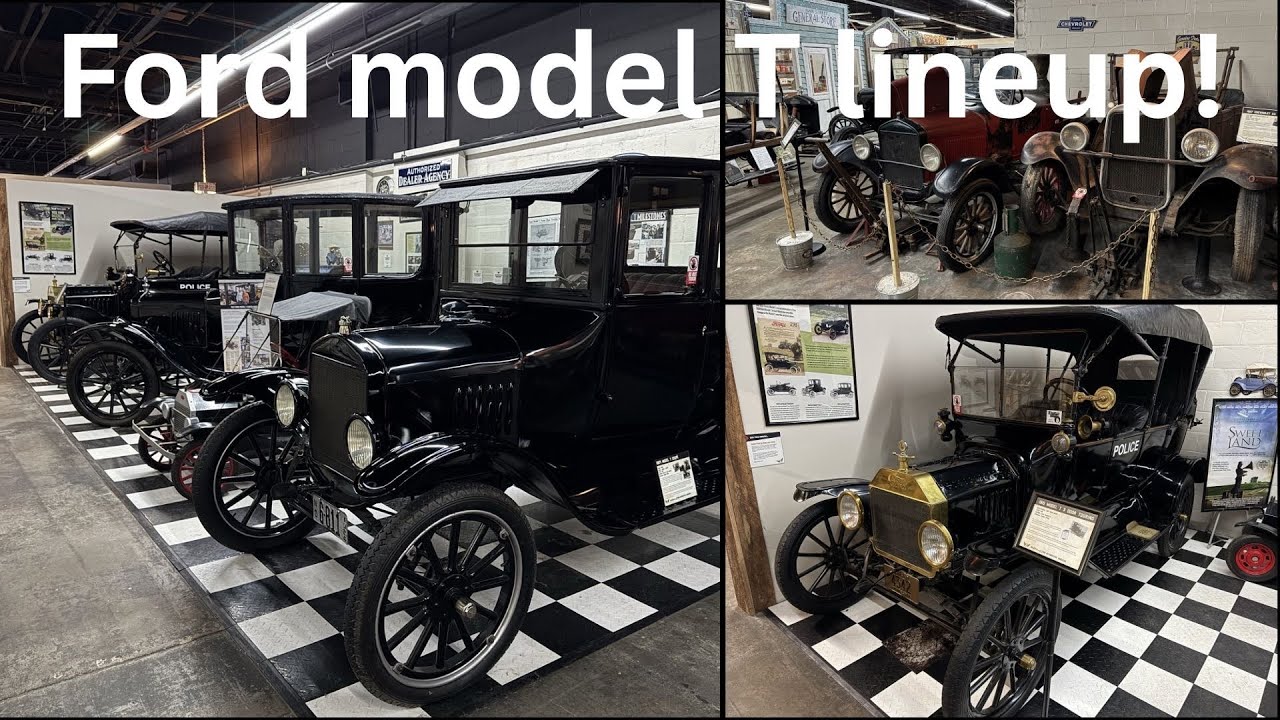Самая редкая коллекция Ford Model T в мире? Невероятно редкая коллекция Ford Model T на Miles Thr...