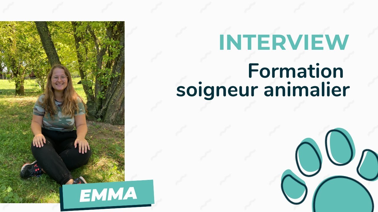 Formation soigneur animalier : Interview d'Emma !