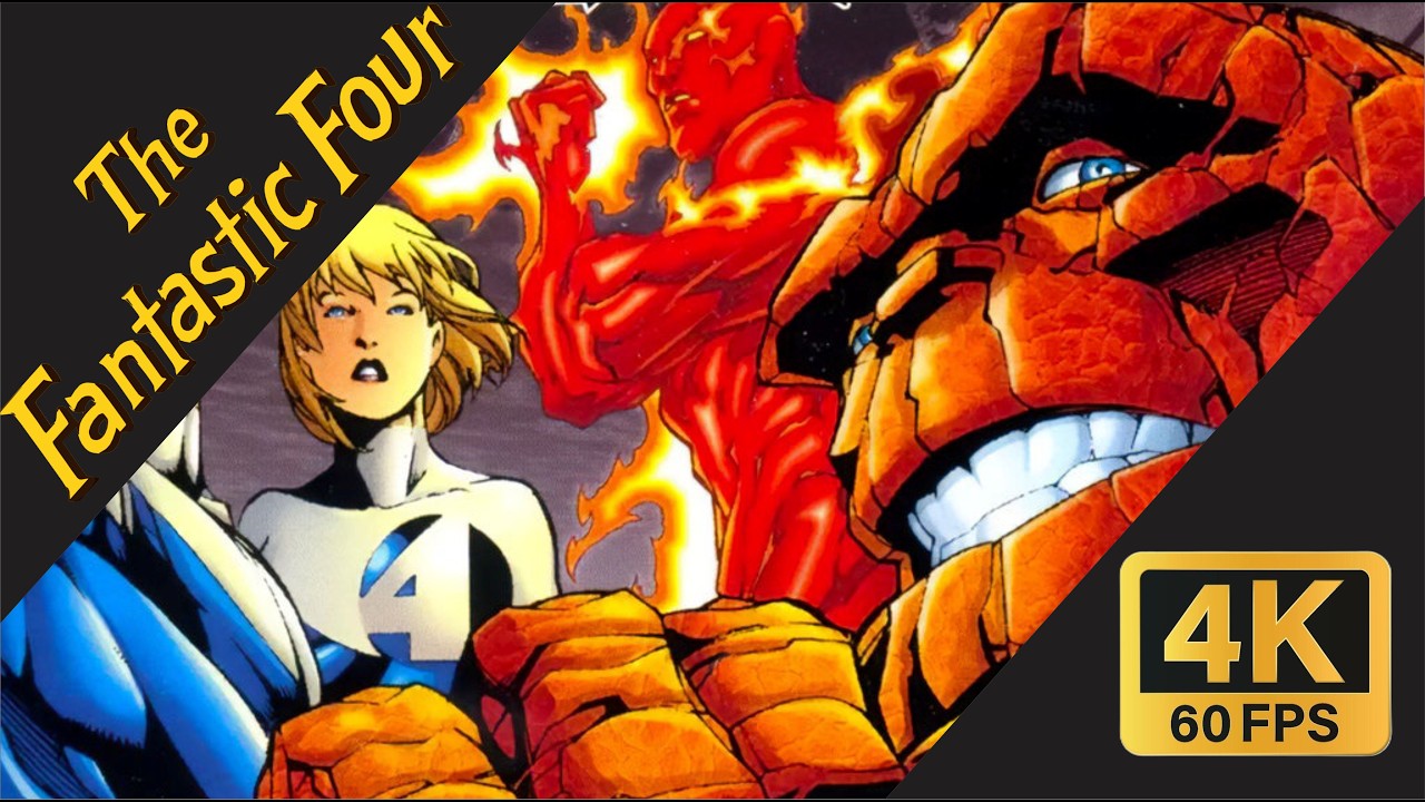 The fantastic 4 PS1 longplay - 4k 60FPS