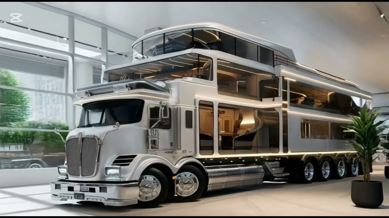 La Casa Rodante Más Lujosa del Mundo – Un Palacio Sobre Ruedas