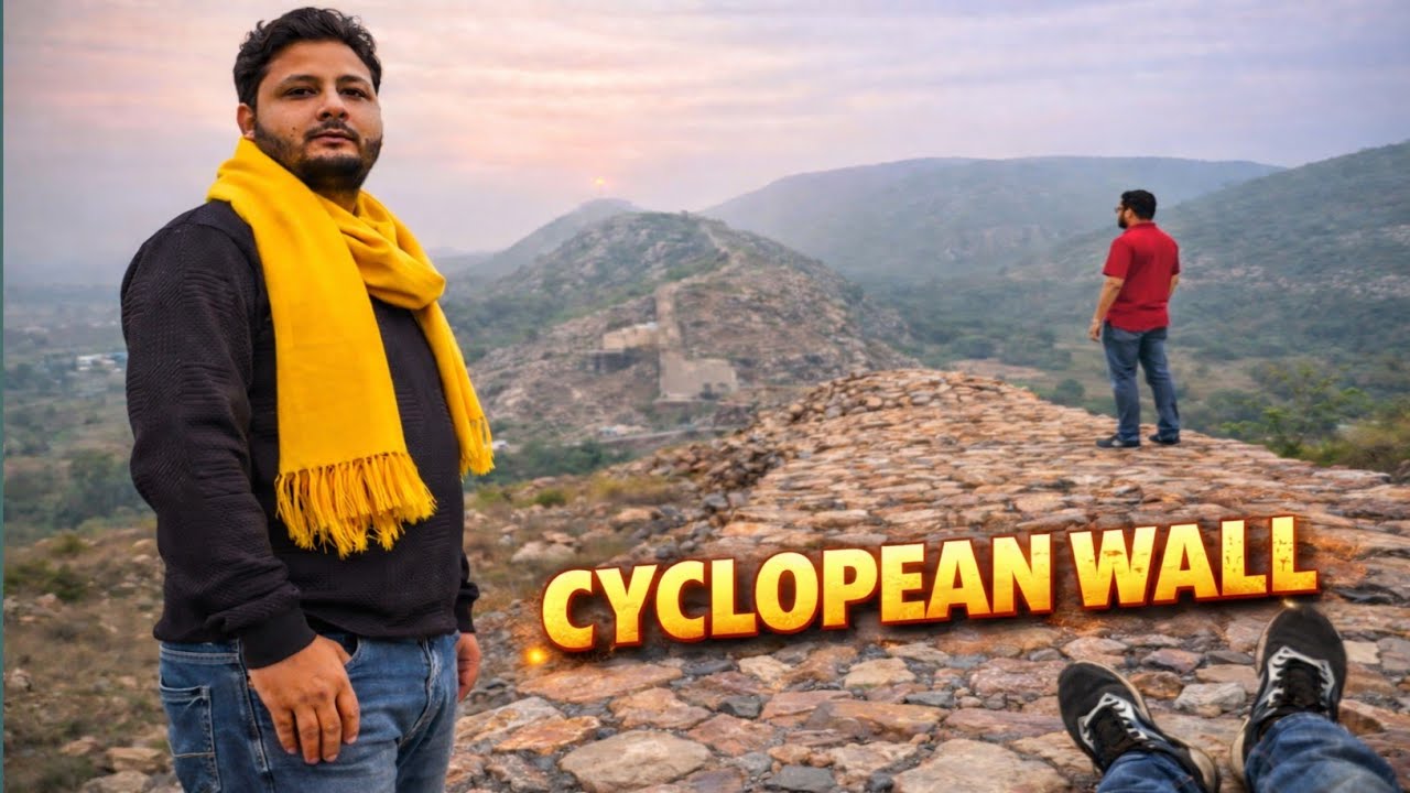Rajgir Cyclopean Wall | Bihar ki 2500 Saal Purani Deewar | Rajgir History Vlog @therazwivlogs 