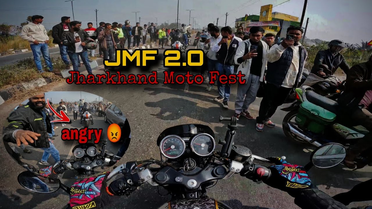 Day-2 JMF 2.O Jharkhand Moto Fest❤️‍🔥crazy Reaction👀 #motovlog #rider #youtube #viralvideo #ytshorts