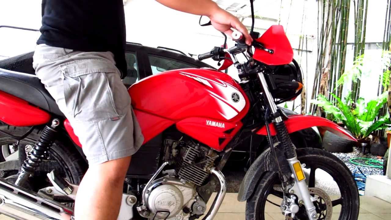 Yamaha YBR 125 G One Kick Start (cold)