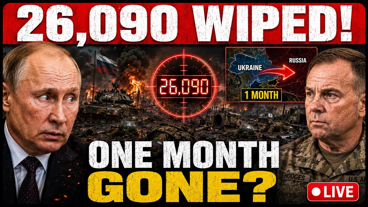 Ukraine Just Wiped Out Putin's Last 26,090 Soldiers In One Single Month | Ben Hodges