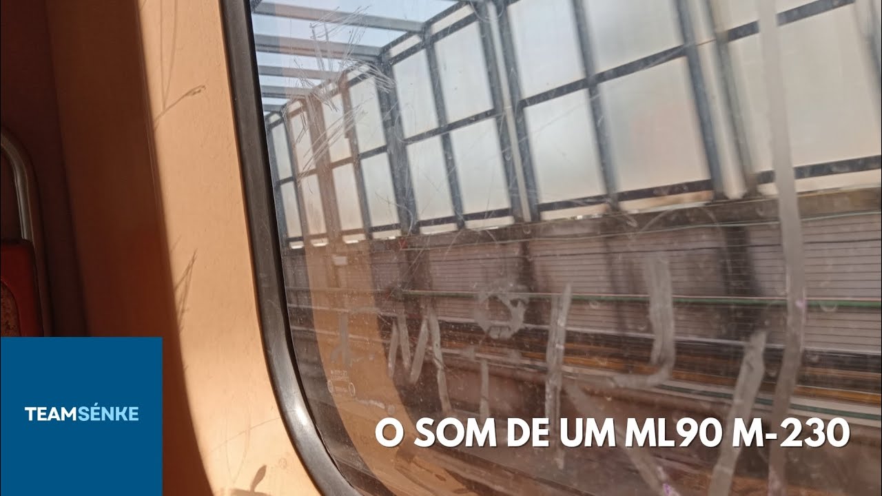 The sound of a ML90 on lisboa metro - (Audio Recording) 