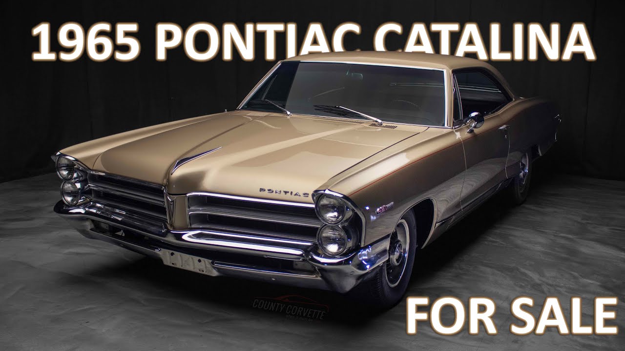 Золотой Pontiac Catalina 1965 года продается компанией County Corvette | ПРОДАН |
