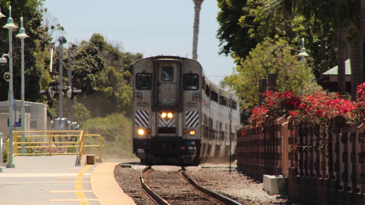 (HD) Railfanning Carlsbad Village 7/26/25 feat. P42DC, Disney wrap, and More
