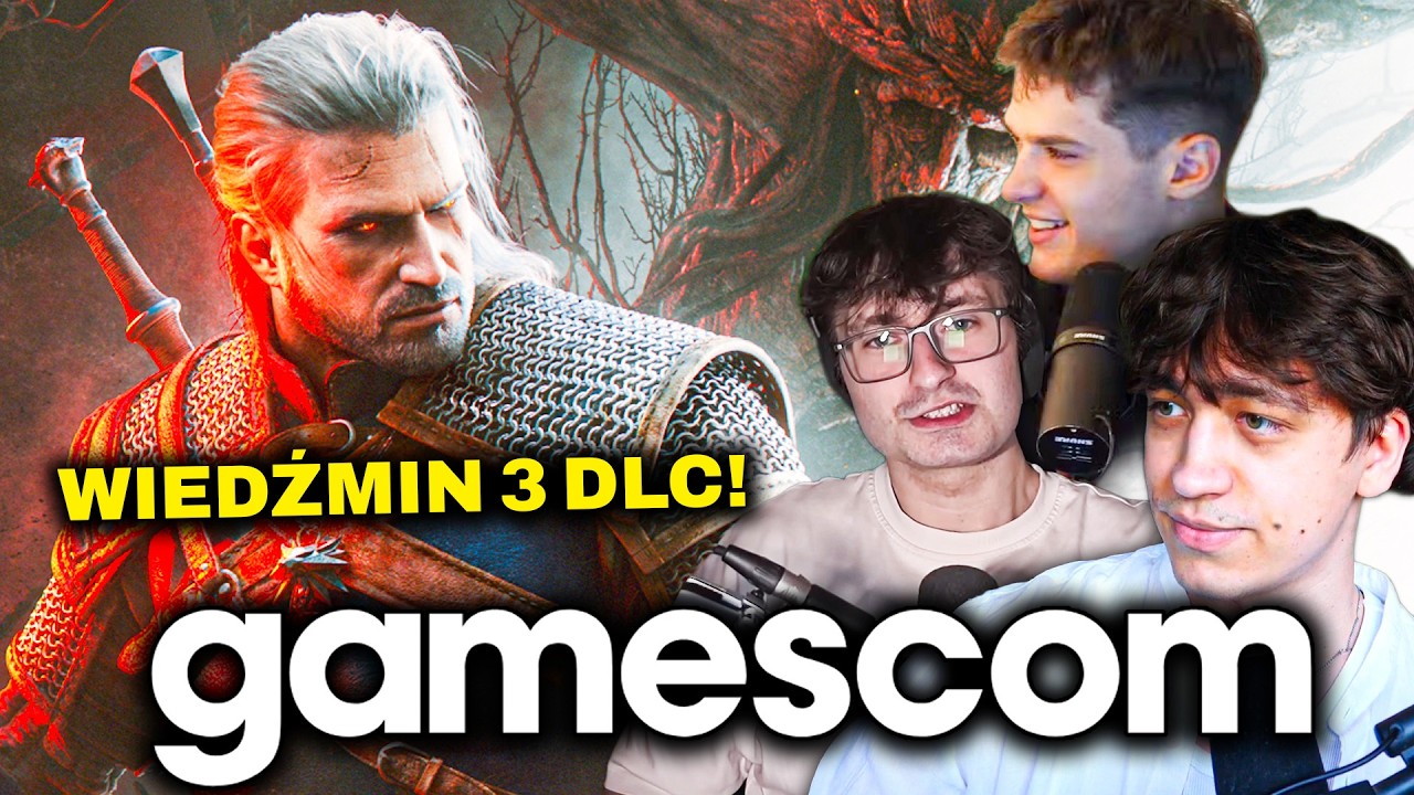 Oglądamy POKAZ GAMESCOM! (Dzisiaj Wiedźmin 3 Pieśni Przeszłości!)