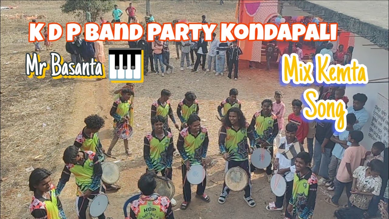 K D P Band Party Kondapali,, Mix Kemta 🥁🎹 🎹 Star ⭐ Mr Basanta Number 6370670269