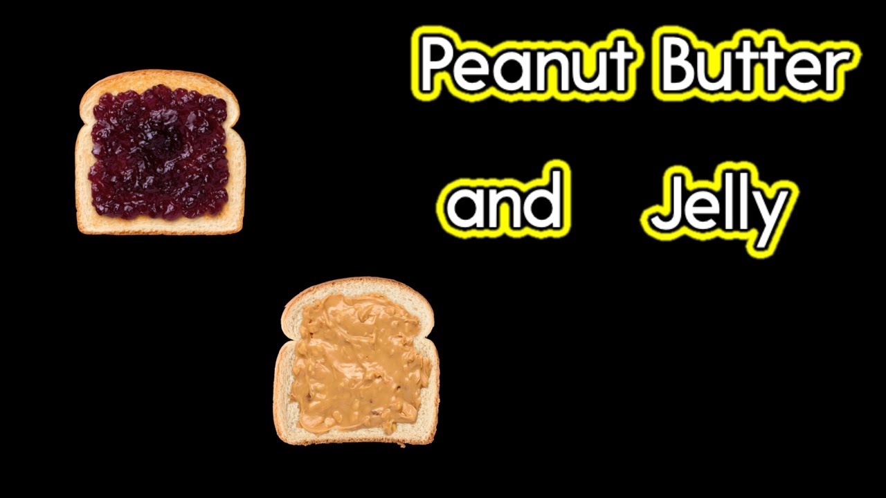Peanut Butter and Jelly Song! Kids Sing Along Book - adapted for CVI and low vision