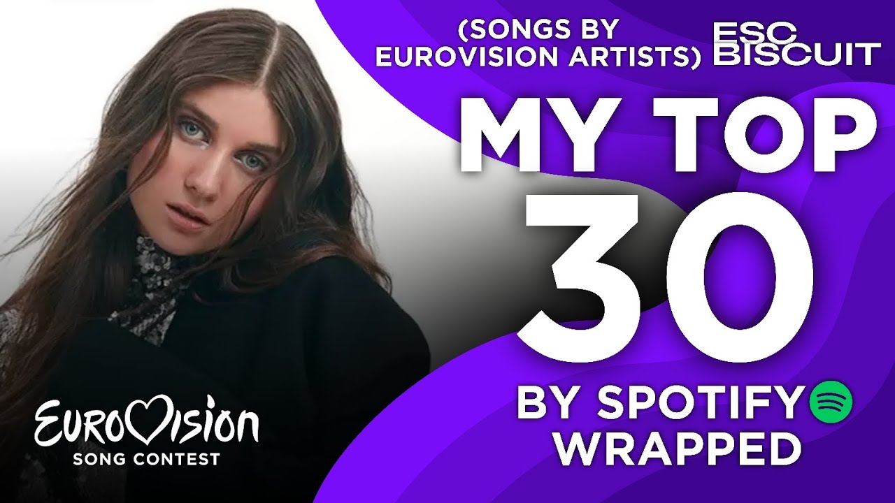 My Top 30 BY SPOTIFY WRAPPED (Songs by Eurovision Artists)