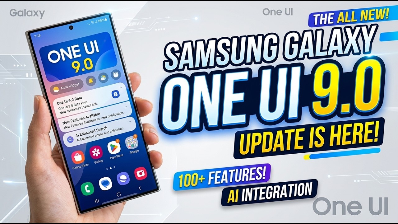 Samsung One UI 9.0 UPDATE - OFFICIAL RELEASE DATE!