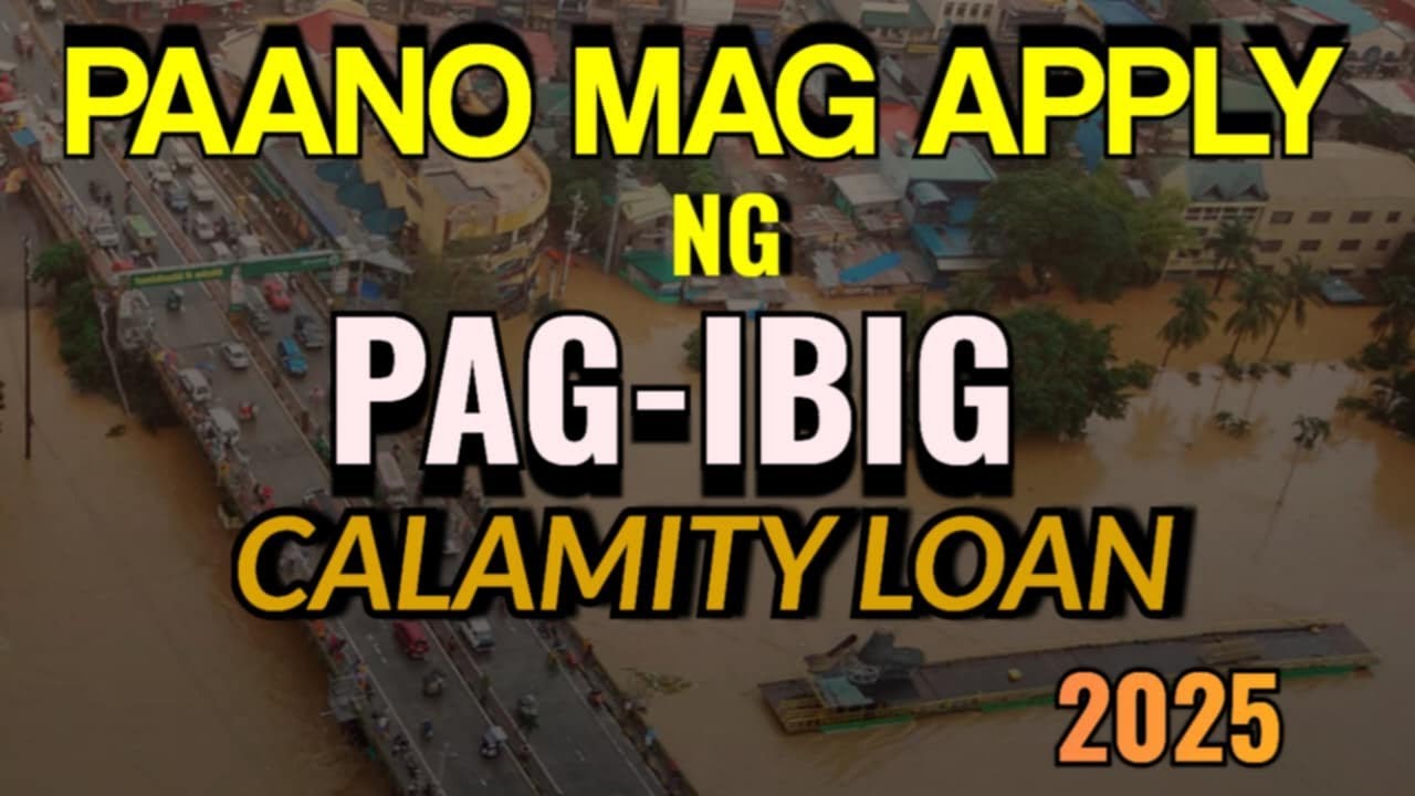 PAANO MAG APPLY NG PAG IBIG CALAMITY LOAN ONLINE 2025 | HOW TO APPLY PAG IBIG LOAN ONLINE 2025