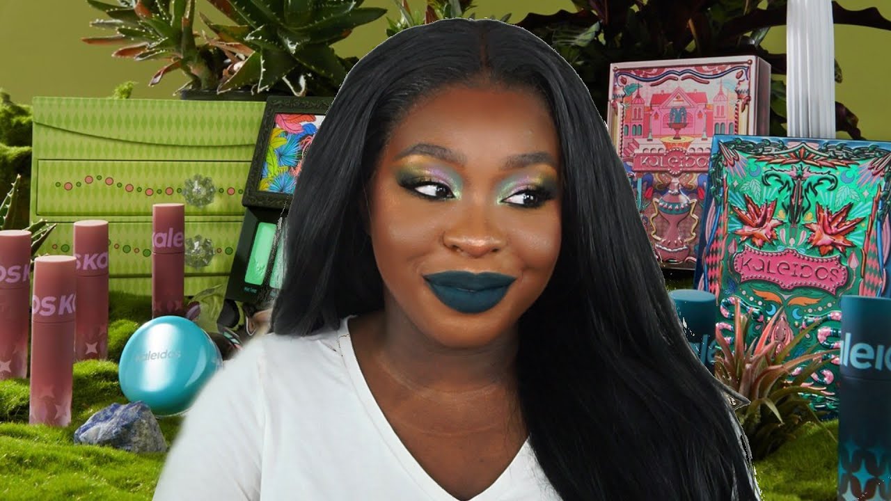 Kaleidos Makeup Flower Punk Collection Review | Gbemi Abiola