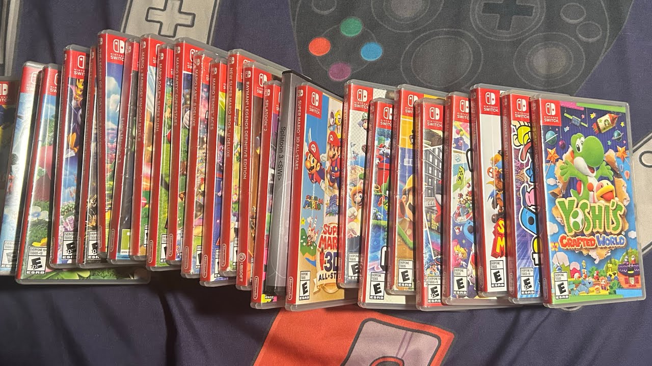 My Nintendo Switch Game Collection 2024 Edition