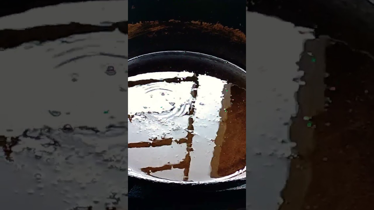 warm oil