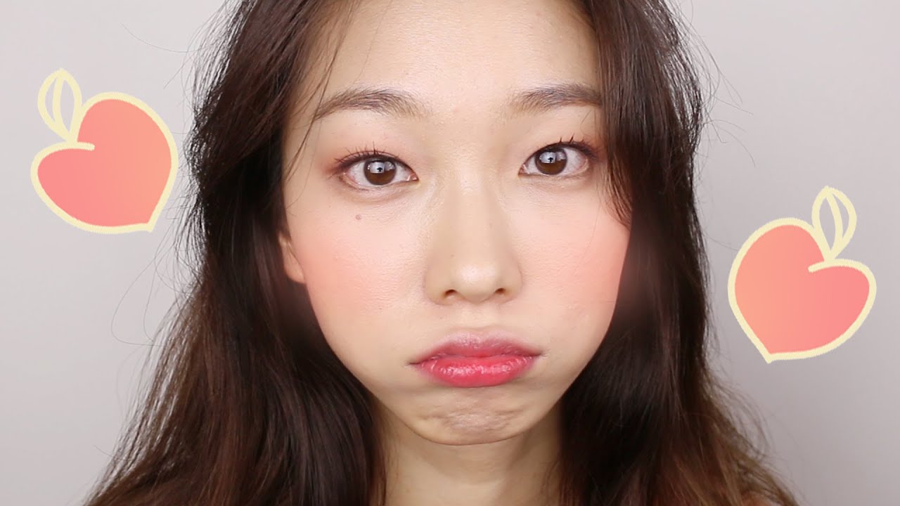 뽀숑뽀숑 복숭아 데일리메이크업
