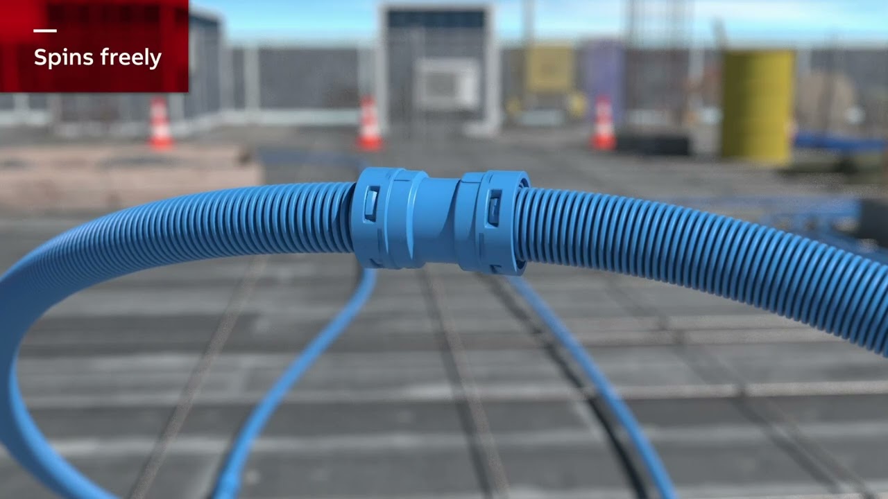 Carlon® Electrical non-metallic tubing (ENT) two-piece fittings