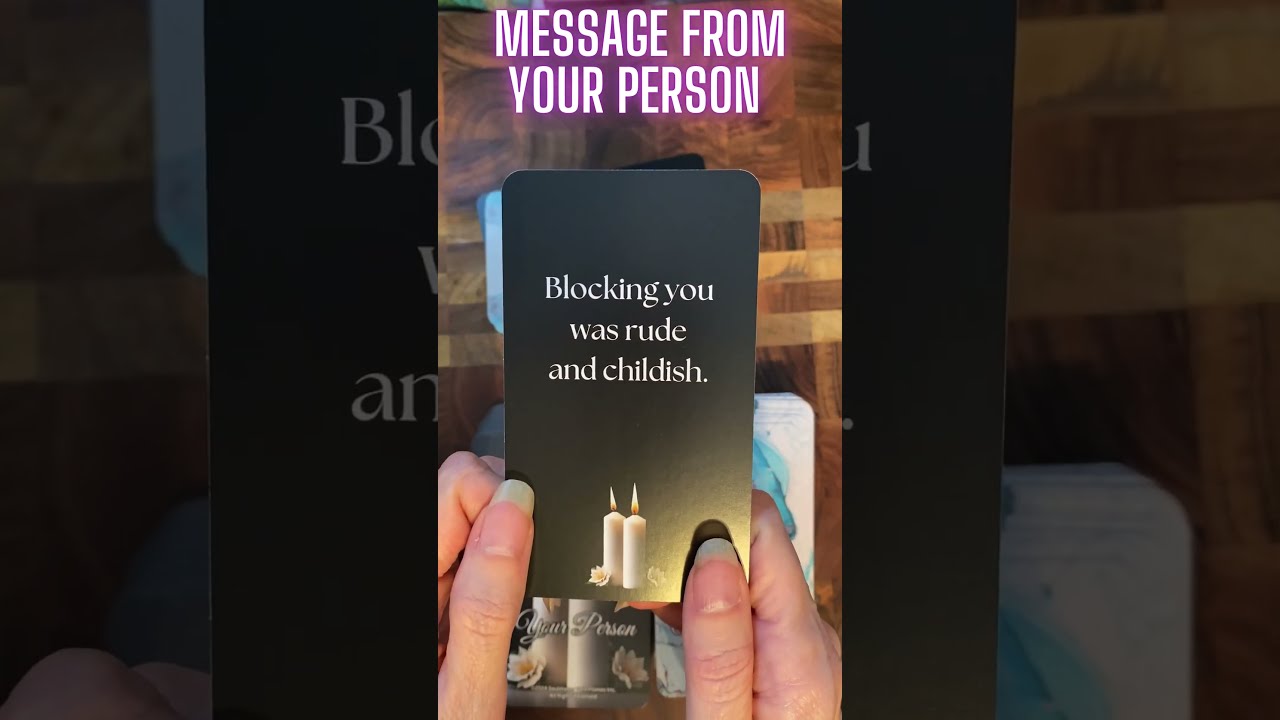 THE PERSON ON YOUR MIND HAS A MESSAGE FOR YOU 💔 MY HEART IS SHATTERED WITHOUT YOU! 💕 (LOVE READING)