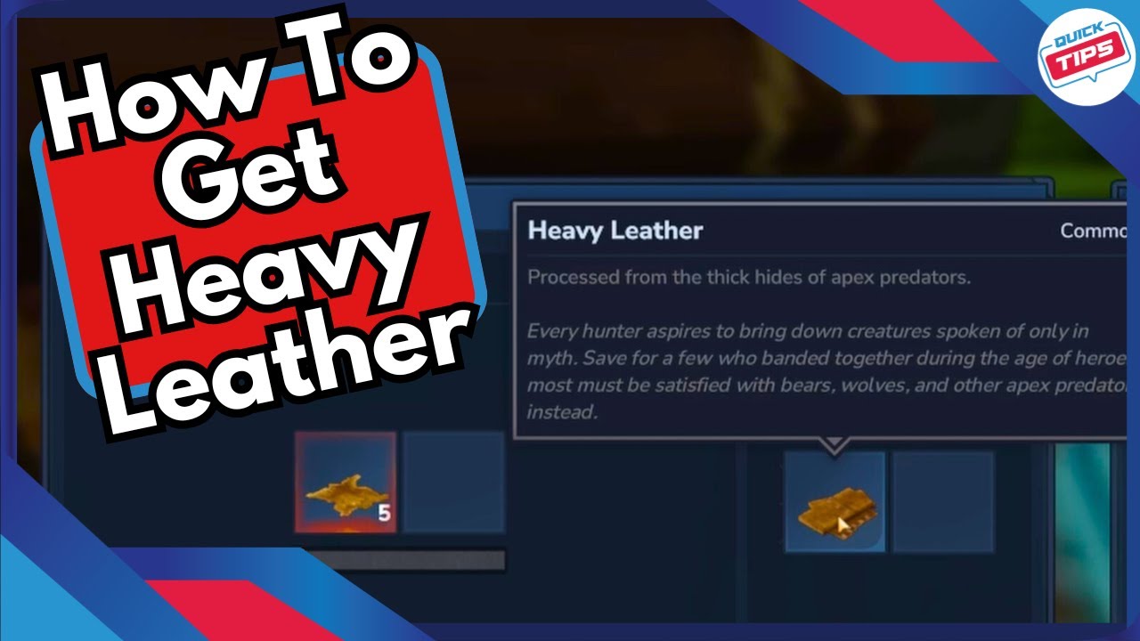 How To Get Heavy Leather in Hytale