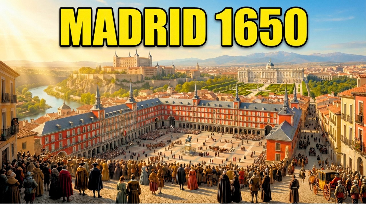 Madrid 1650 - La Capital del Imperio donde no se ponía el Sol