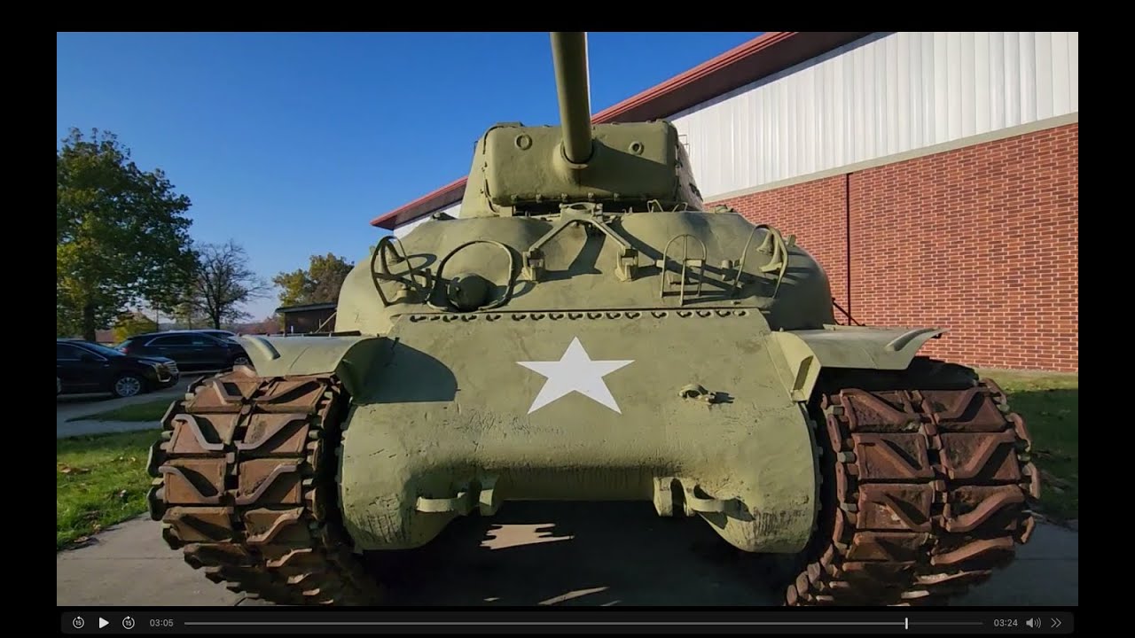 Sherman Tank with Ruva A in Des Moines