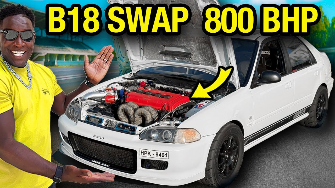 800 BHP CIVIC EG TURBO | B18 Swapped Honda!