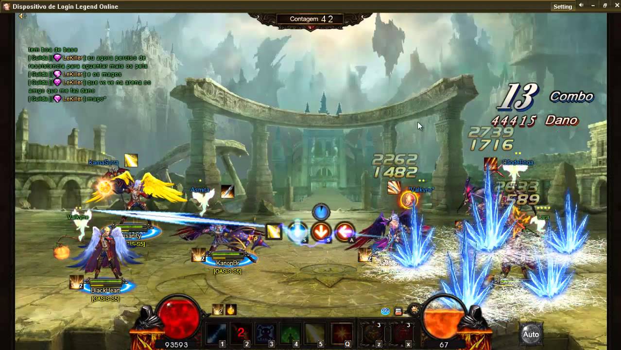 Legend Online - ARENA Modo PESADELO 3 - Insanity