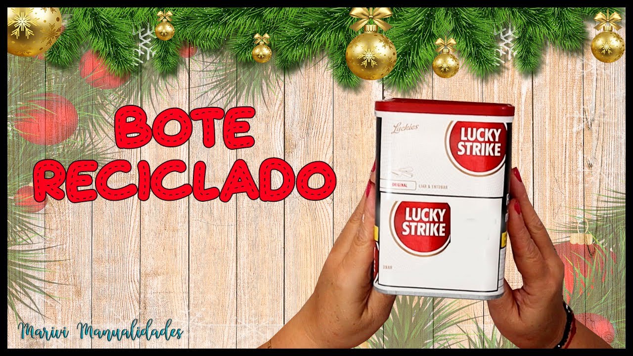 Bote de carton reciclado con decoupage estilo vintage ♻️ Dipinto di blue - Beebeecrafts